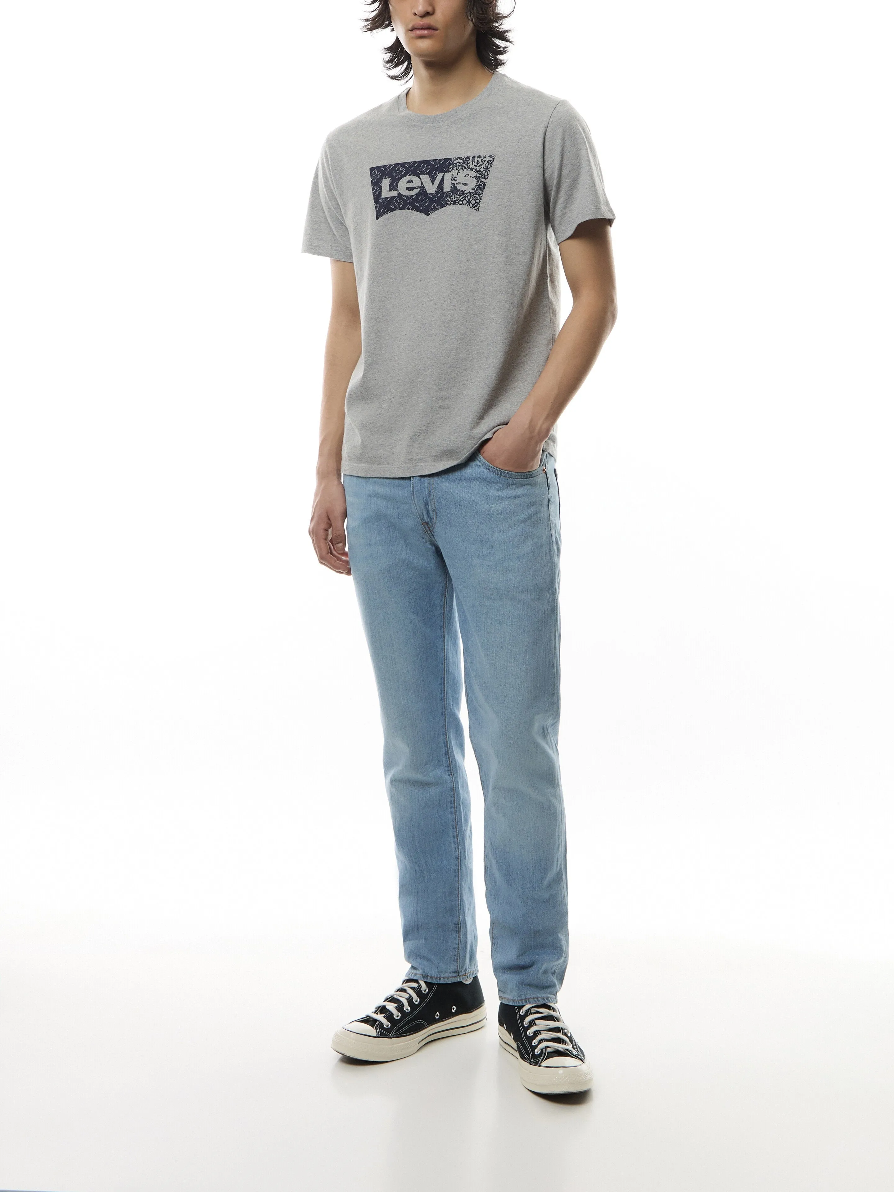 511 Slim Light Indigo Worn In