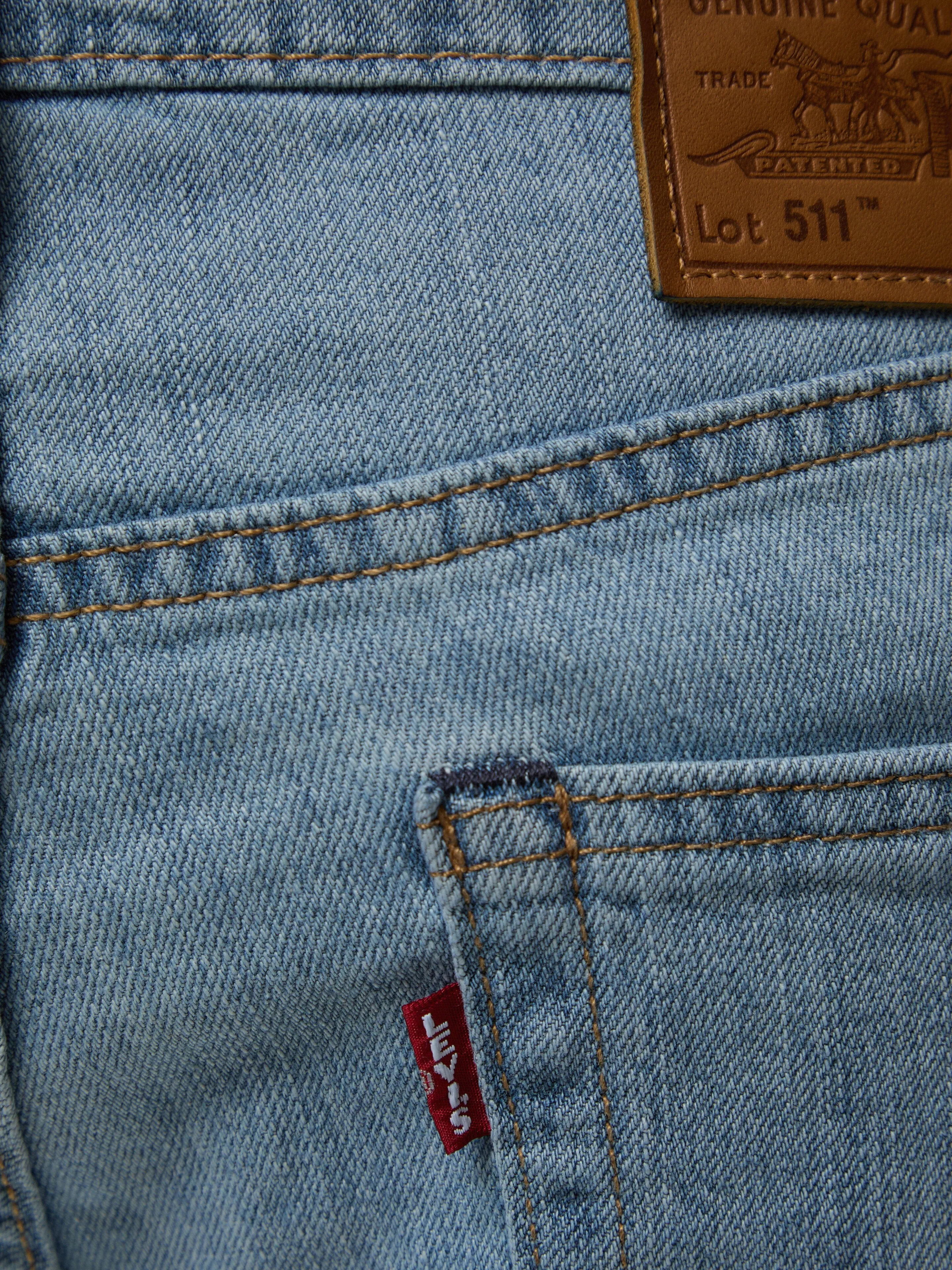 511 Slim Light Indigo Worn In