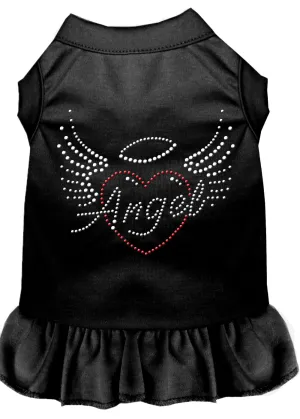 Angel Heart Rhinestone Dress Black Xs