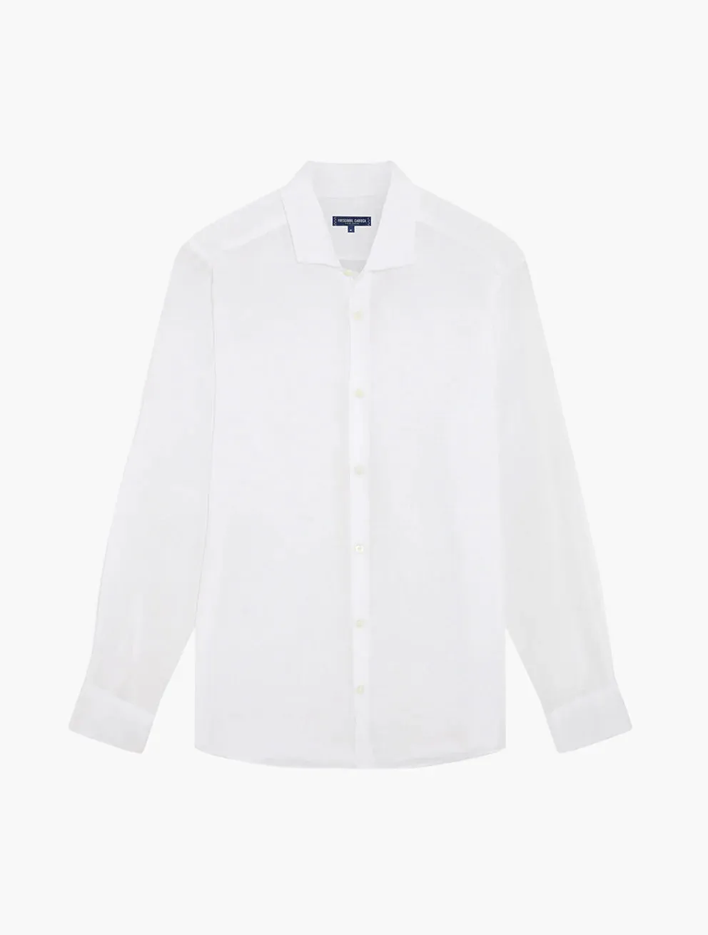 Antonio Linen Shirt L/S  - White