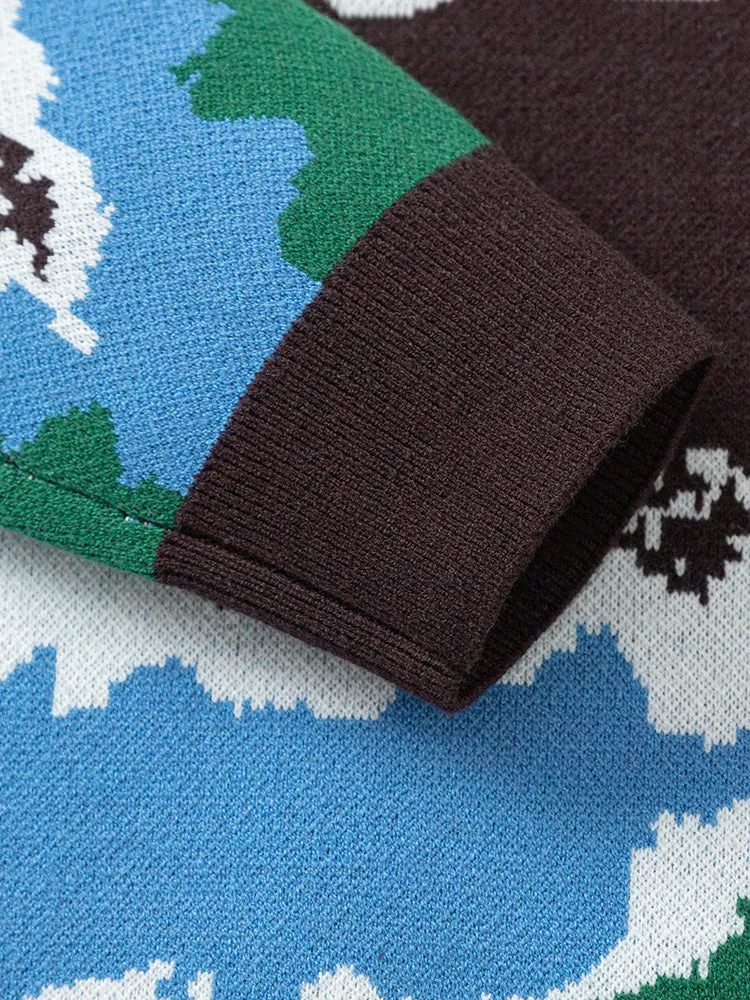 Balabala Kids Boy Blue Hue Sweater