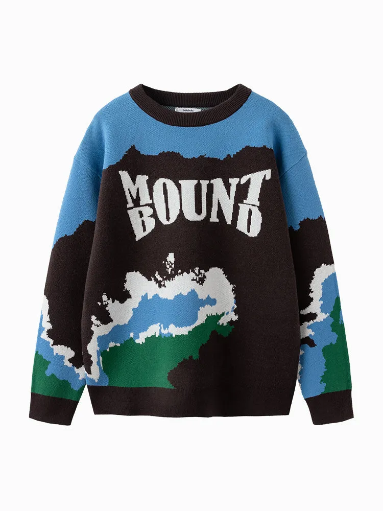Balabala Kids Boy Blue Hue Sweater