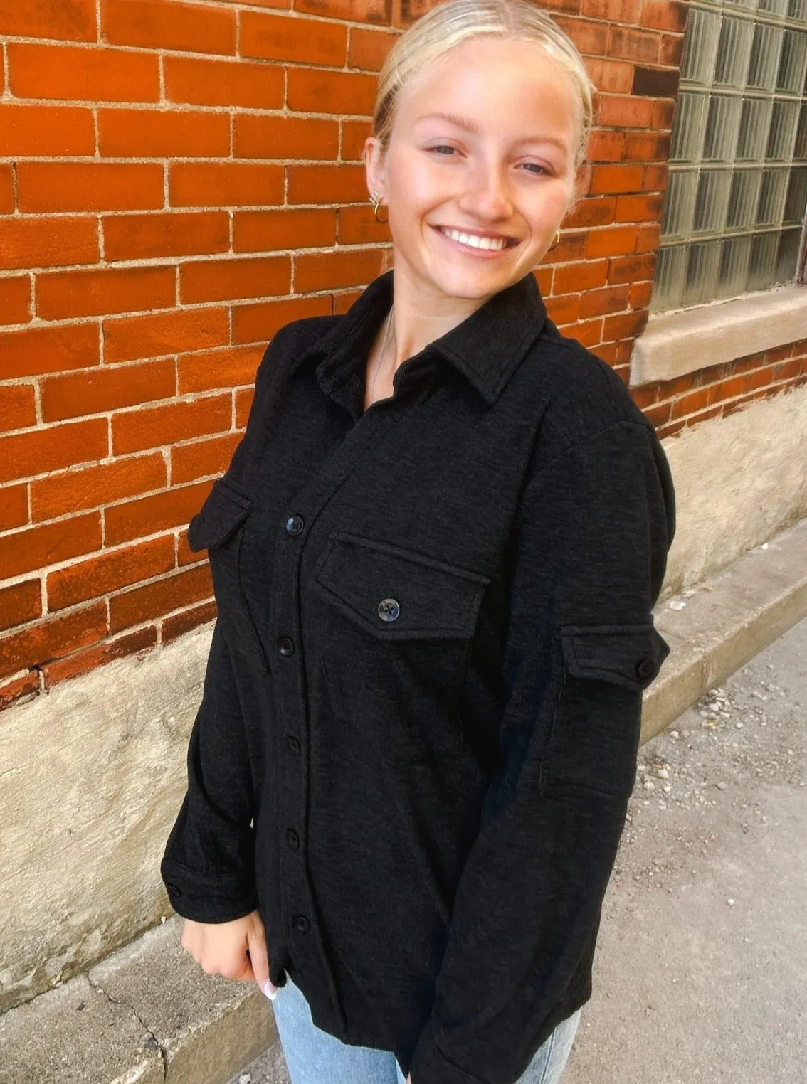 Bobi Comfy Charisma Button Up