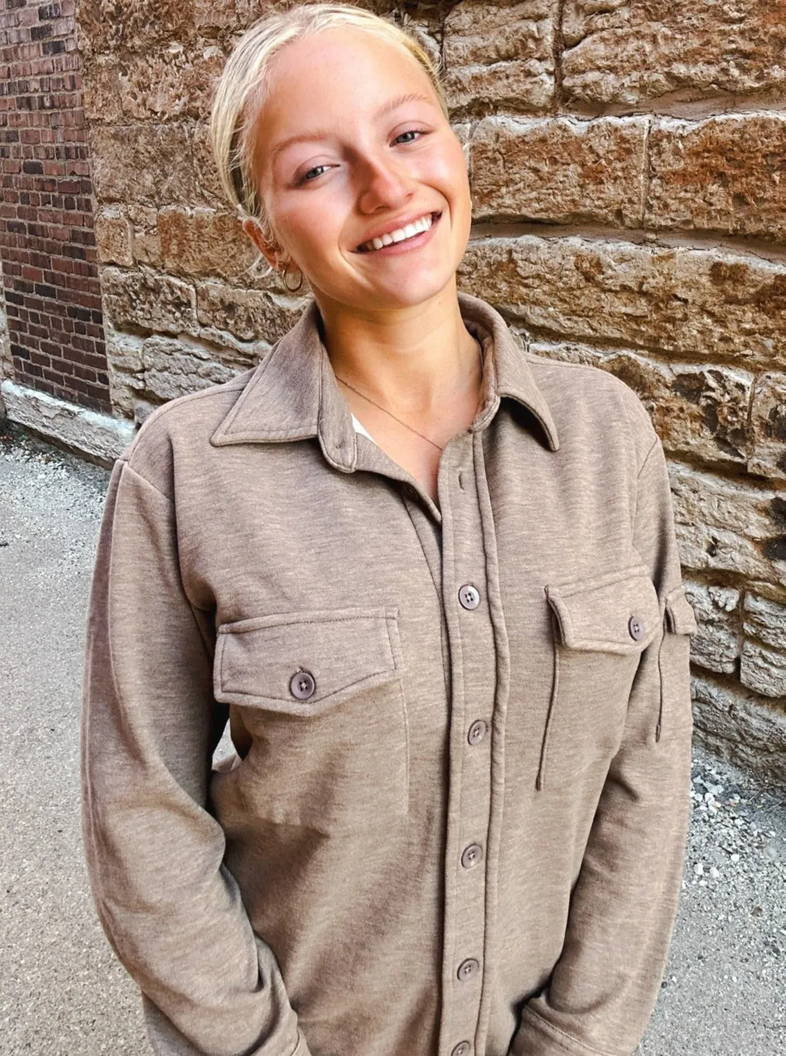 Bobi Comfy Charisma Button Up