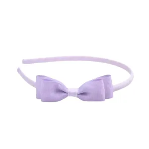 Bow Headband - Lavender
