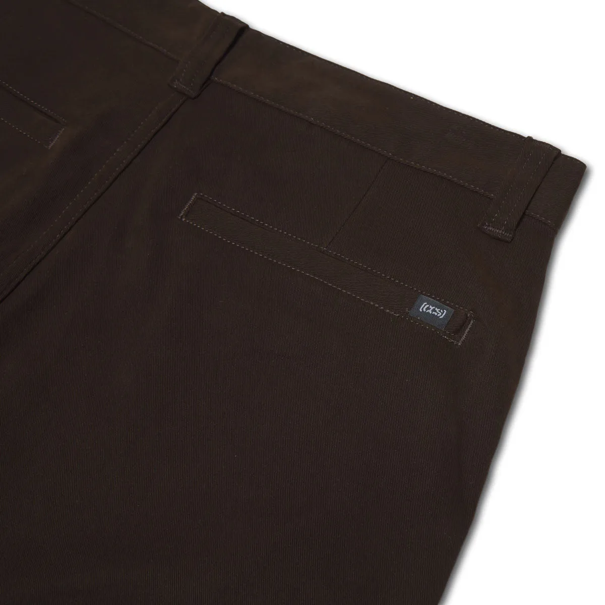 CCS Relaxed Stretch Chino Pants - Brown