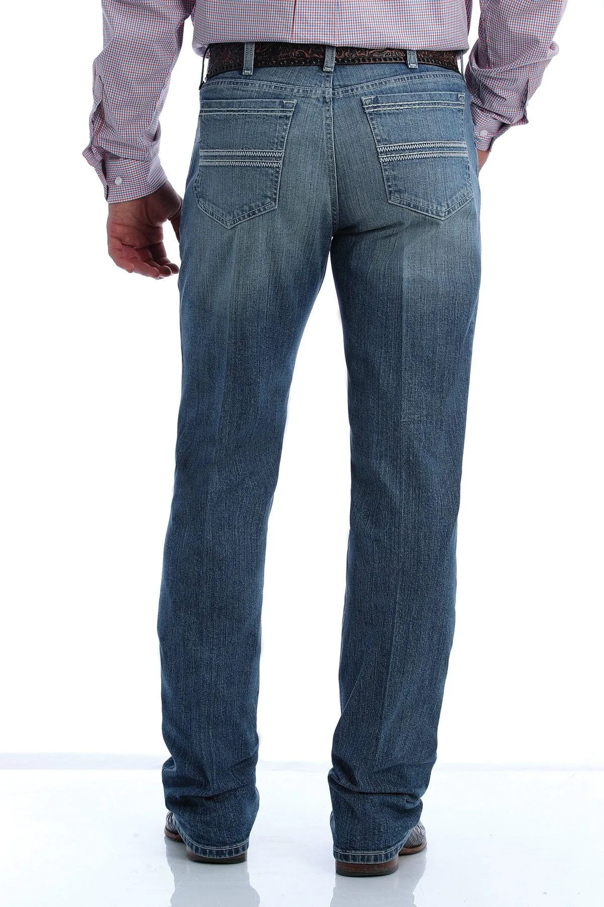Cinch- Men's Slim Fit Silver Label Jean - Medium Stonewash