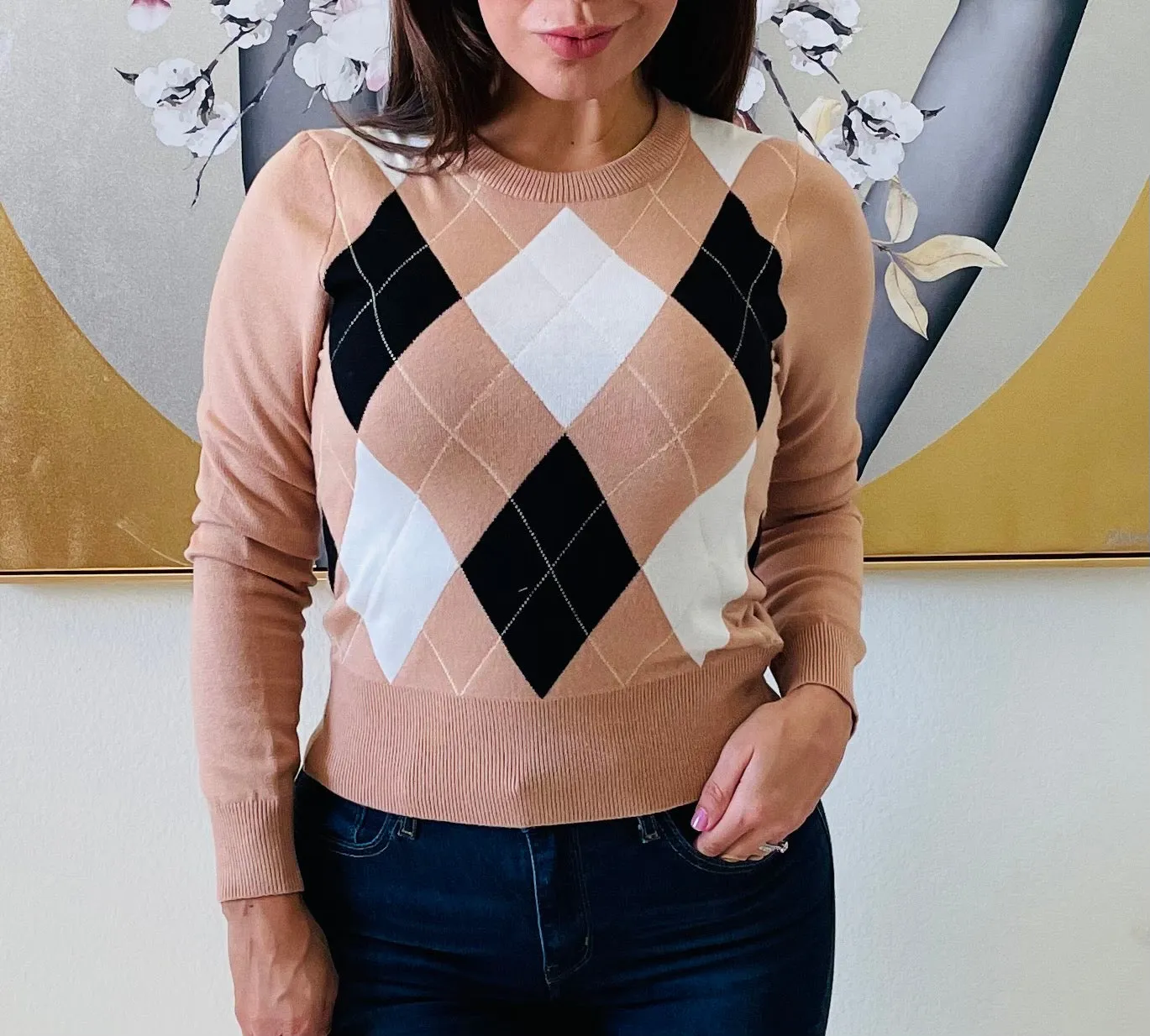 Classic Argyle Sweater