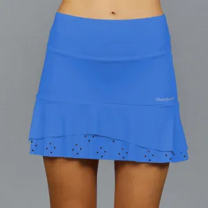 Classic Eyelet Short Skort (bright blue)