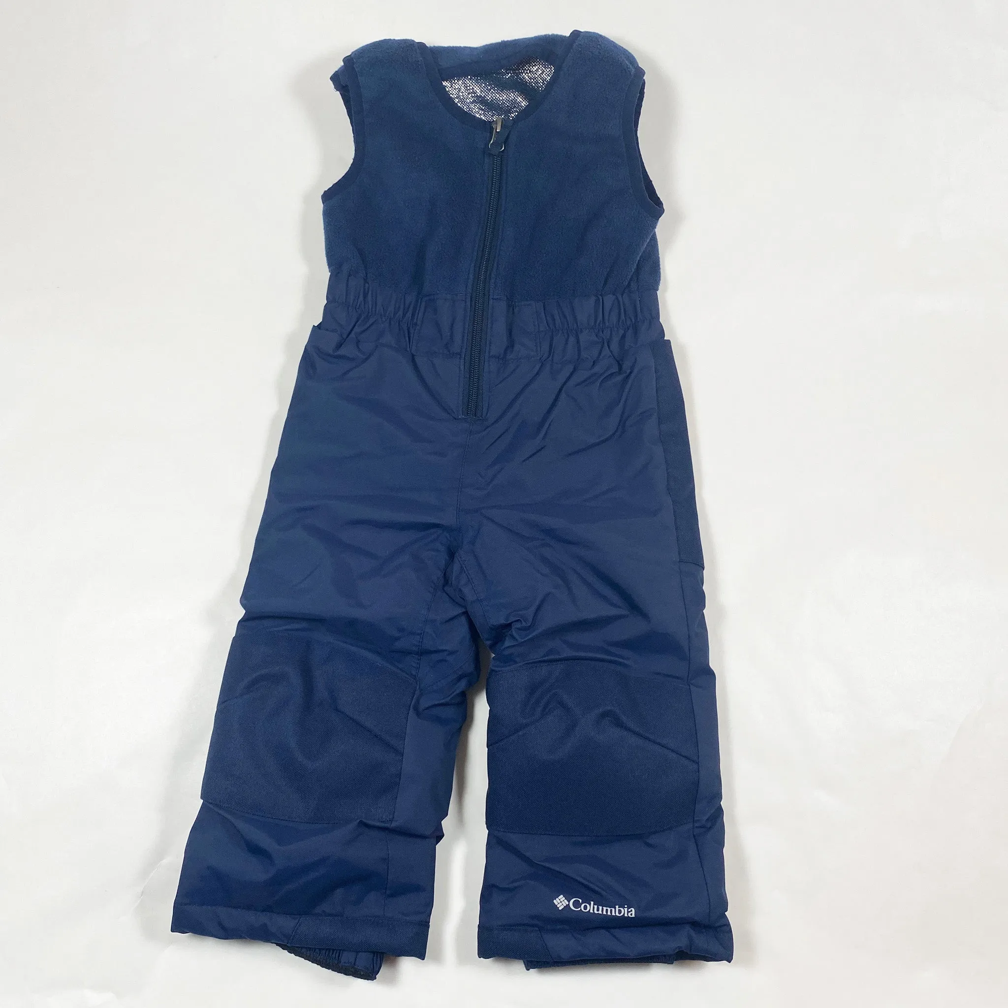 Columbia blue/navy warm ski set with jackets and pants 2T