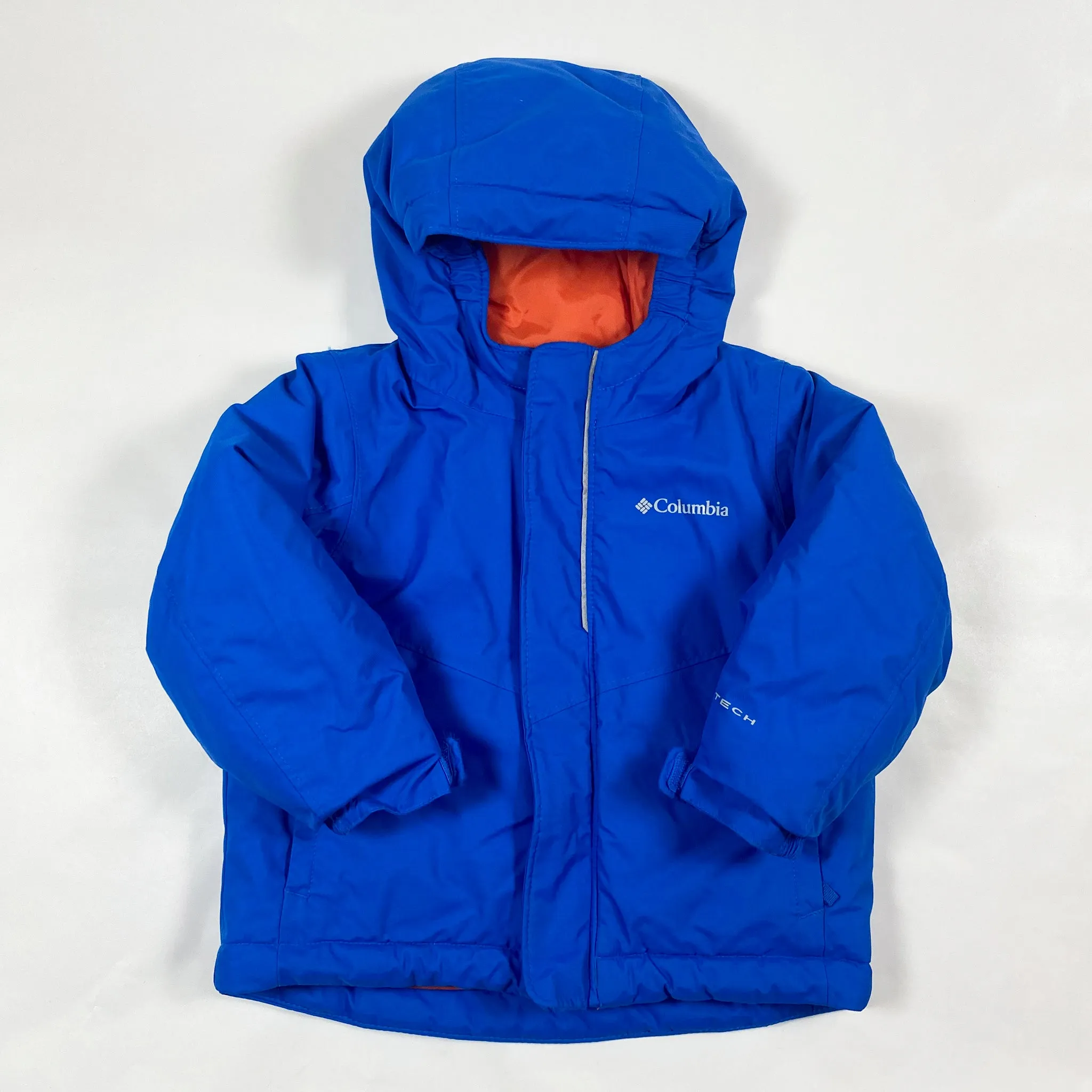 Columbia blue/navy warm ski set with jackets and pants 2T