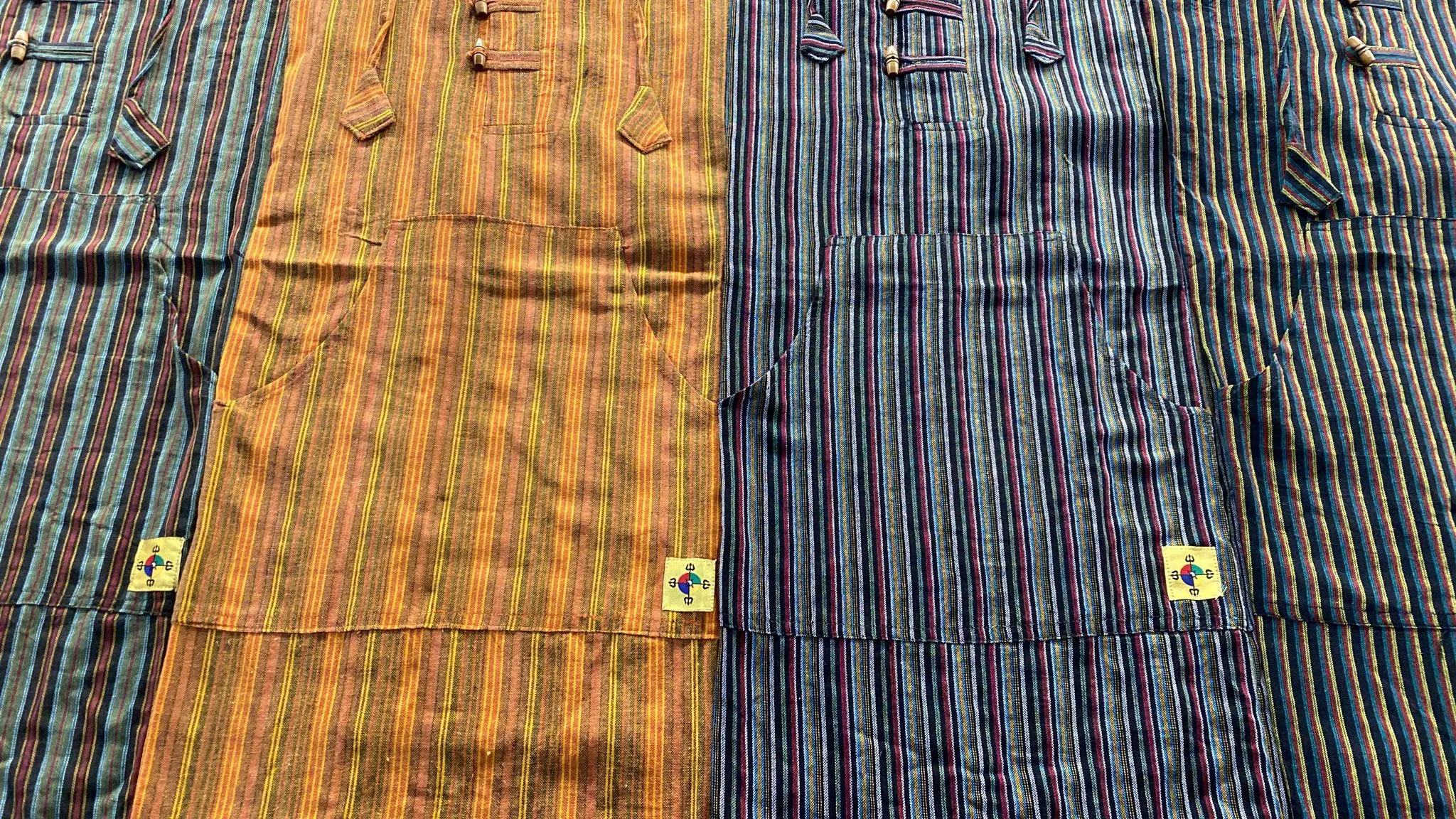 Cotton Baja Hoodie With Pocket – Prepack of 5 Sizes – Stripes