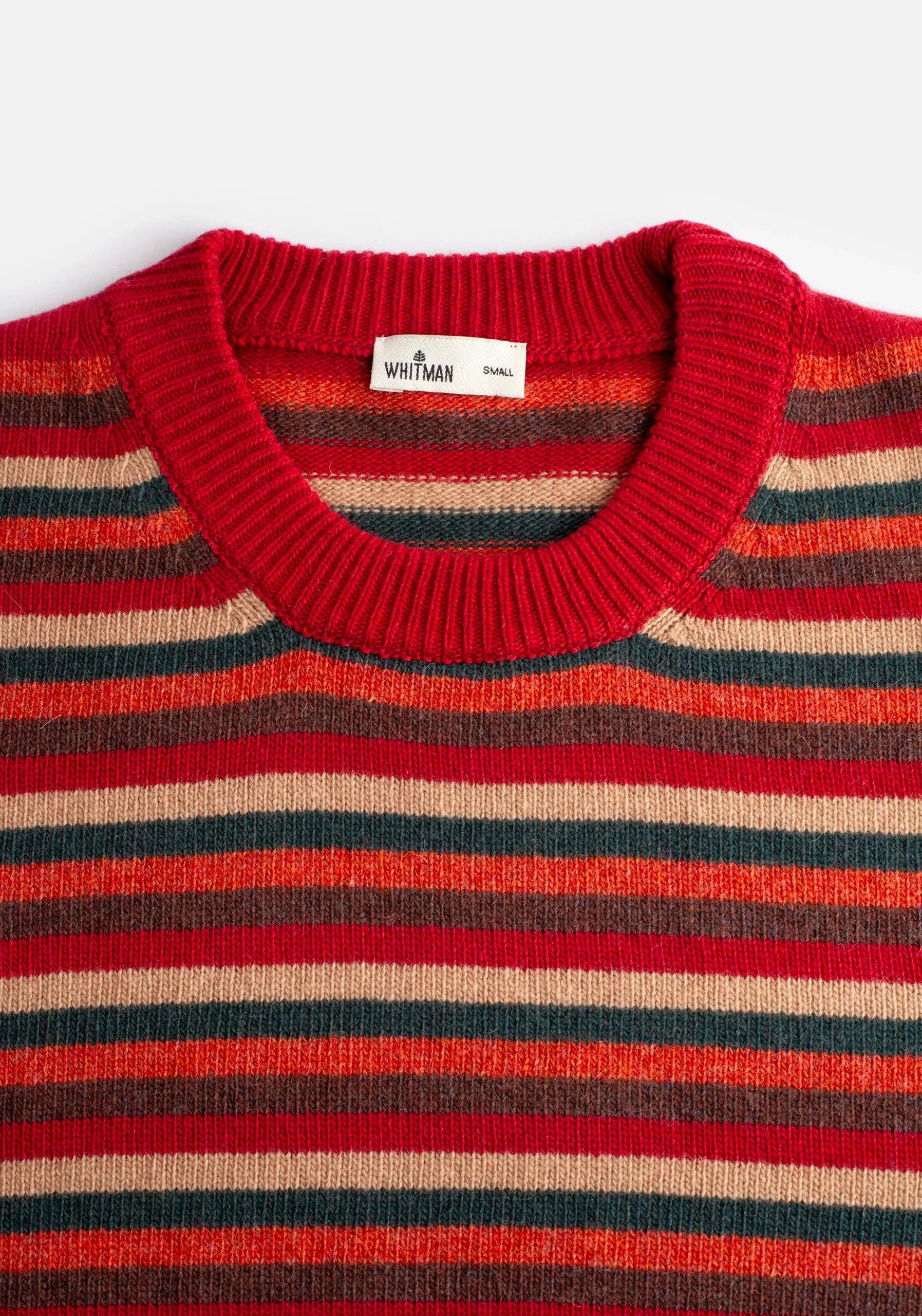CRD Brussels Sweater Red Stripes - Multicolor