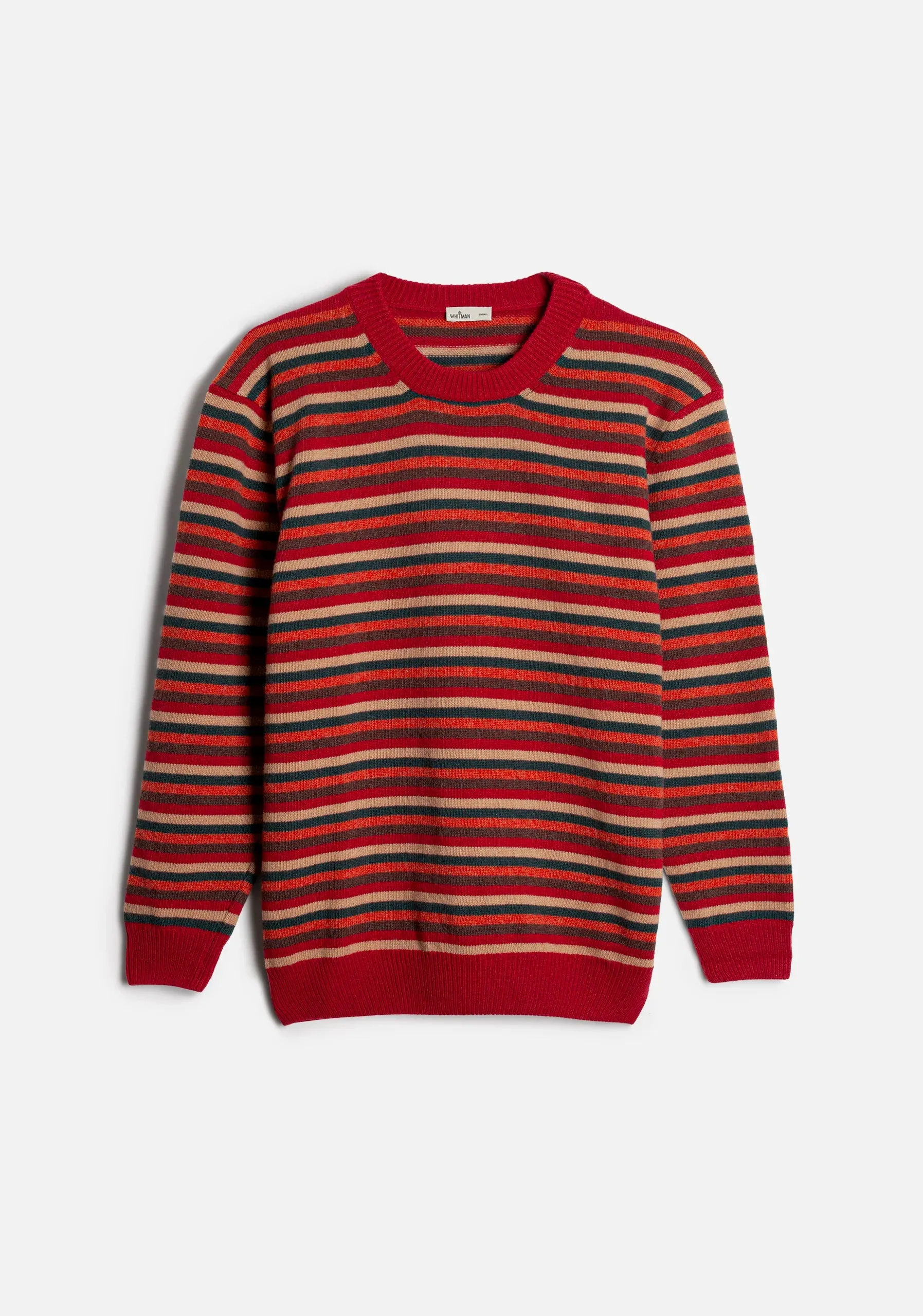 CRD Brussels Sweater Red Stripes - Multicolor