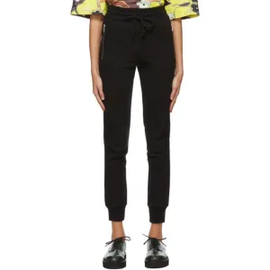Dries Van Noten Black Zip Lounge Pants