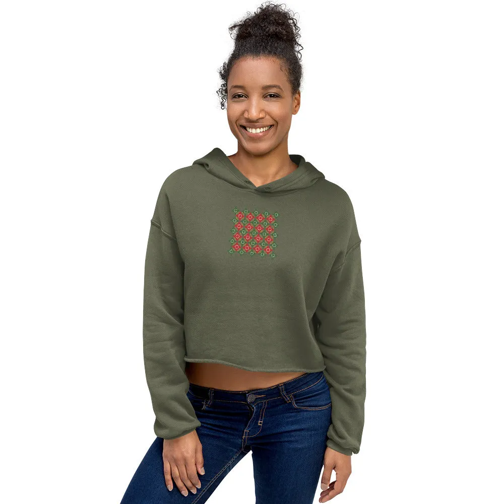 East West Crop Hoodie