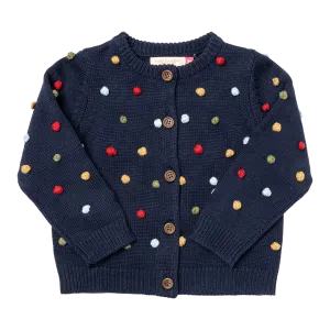 GIRLS MAUDE SWEATER - NAVY