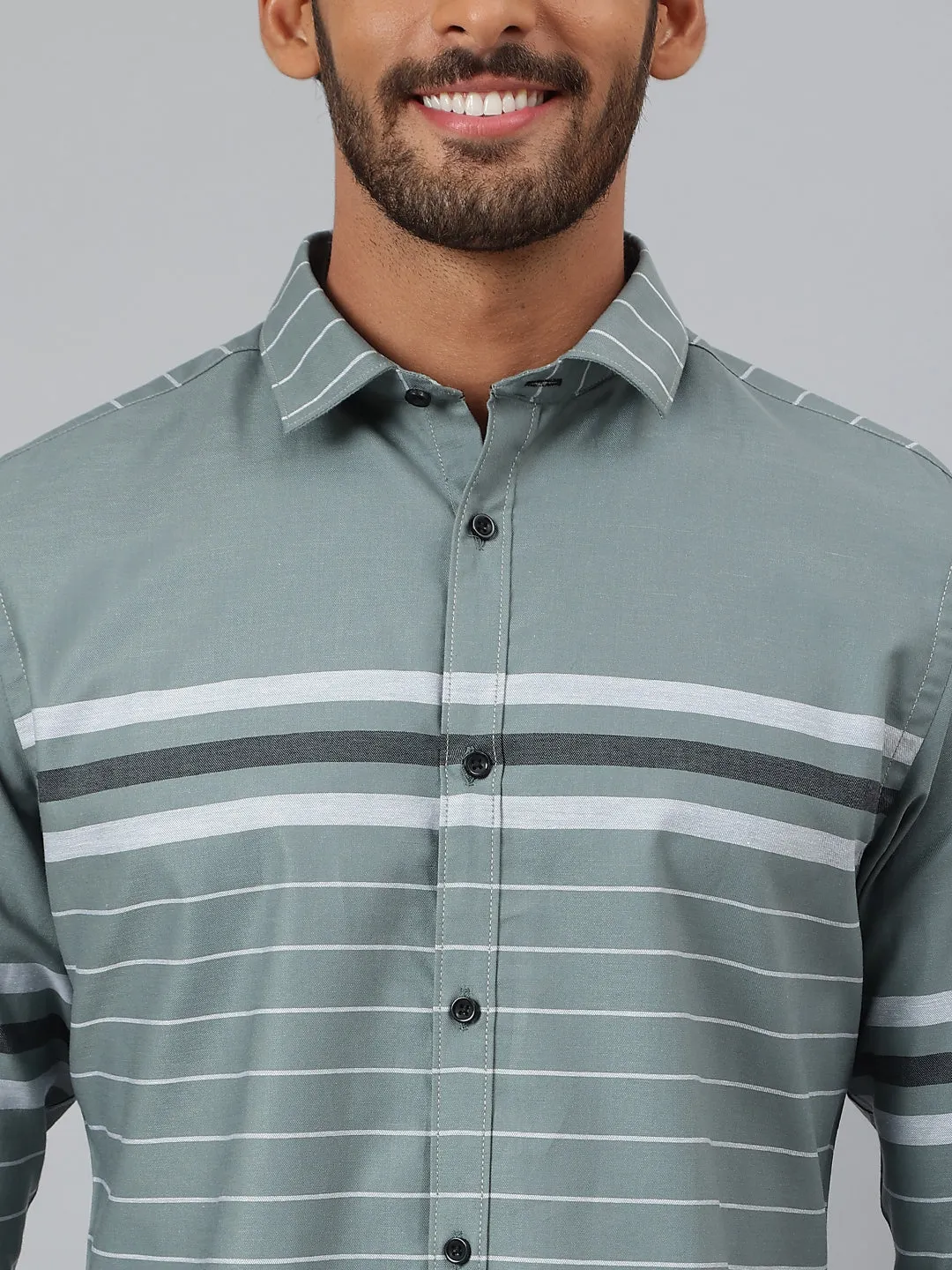 Grey Pannel Shirt