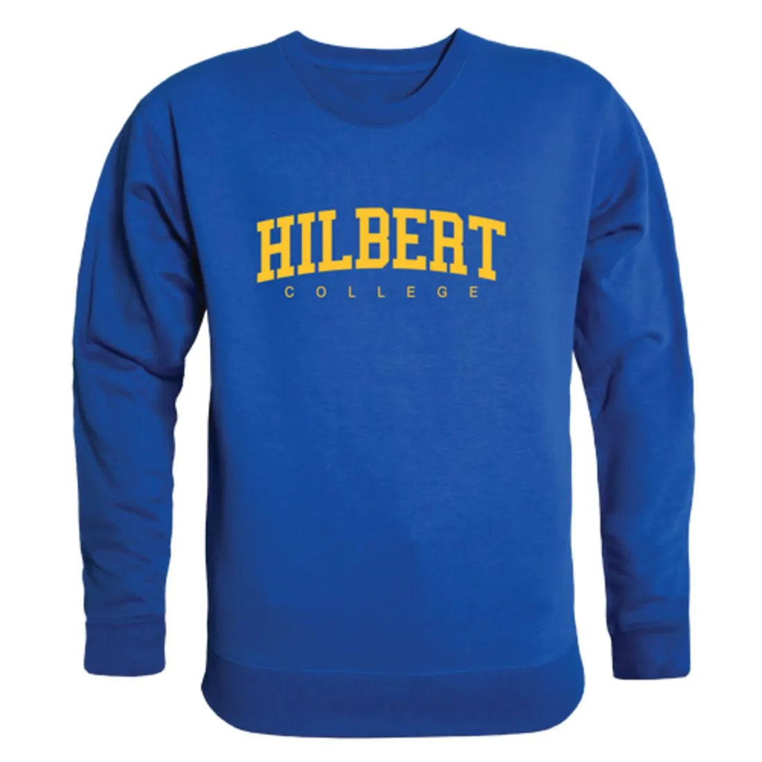 Hilbert College Hawks Arch Fleece Crewneck Pullover Sweatshirt