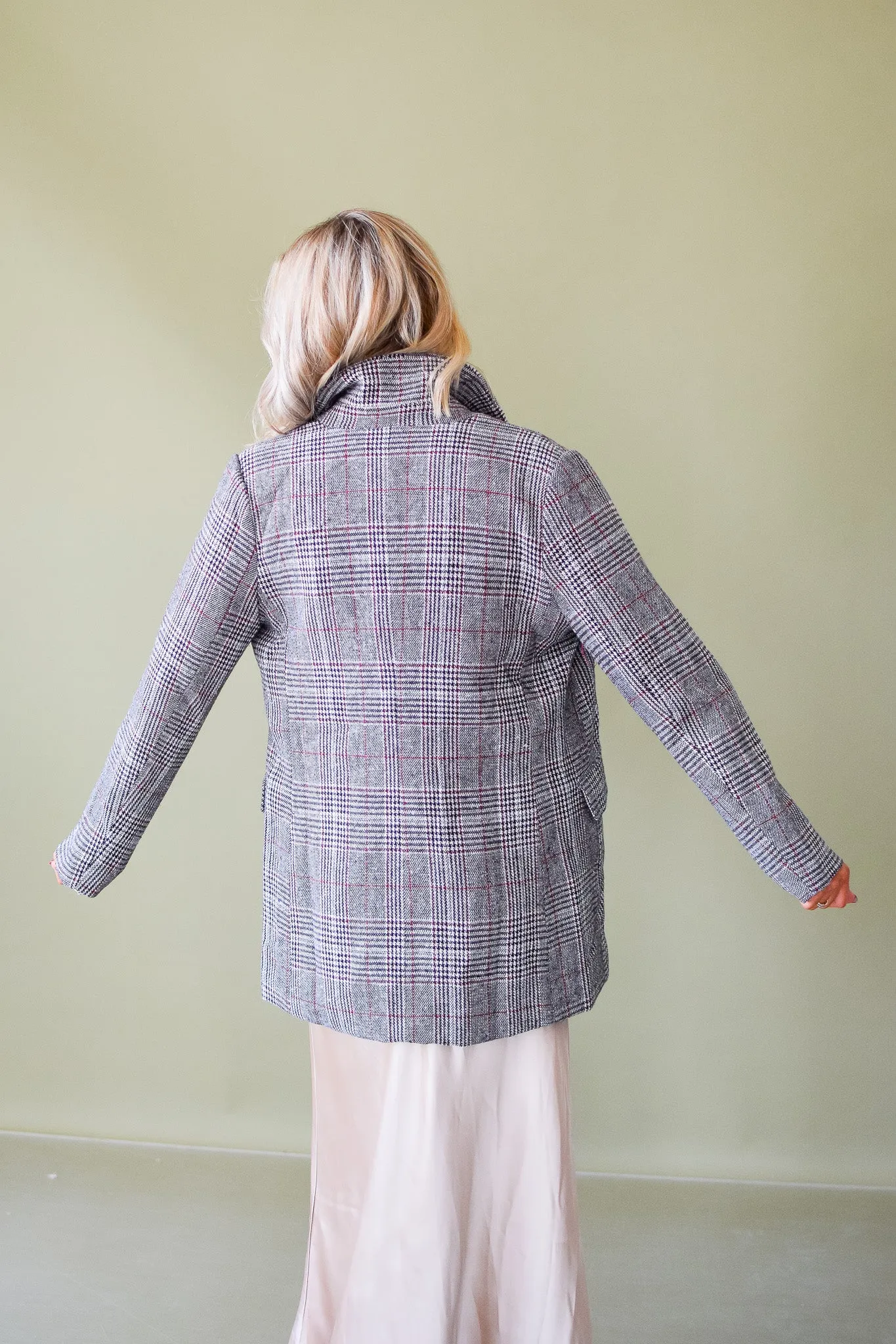 Jaq Plaid Blazer