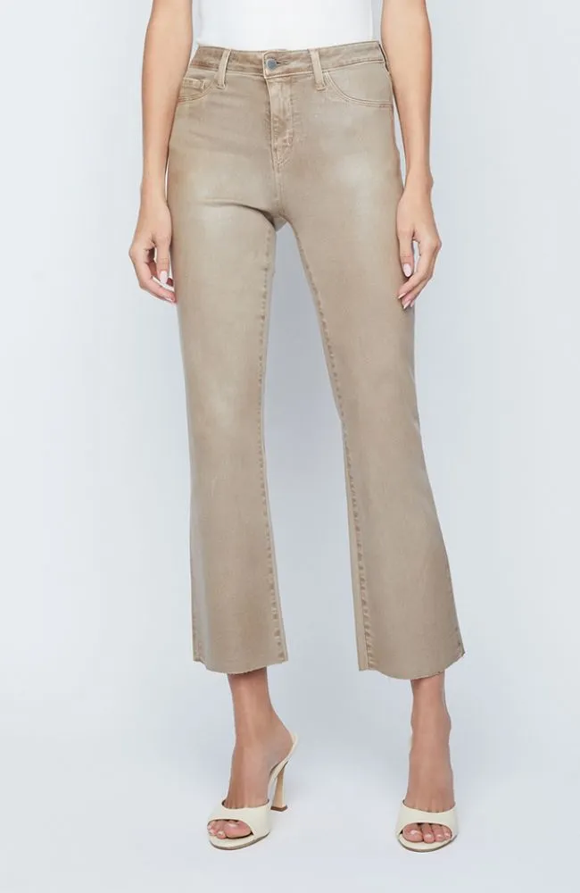 Kendra HR Crop Flare in Rye