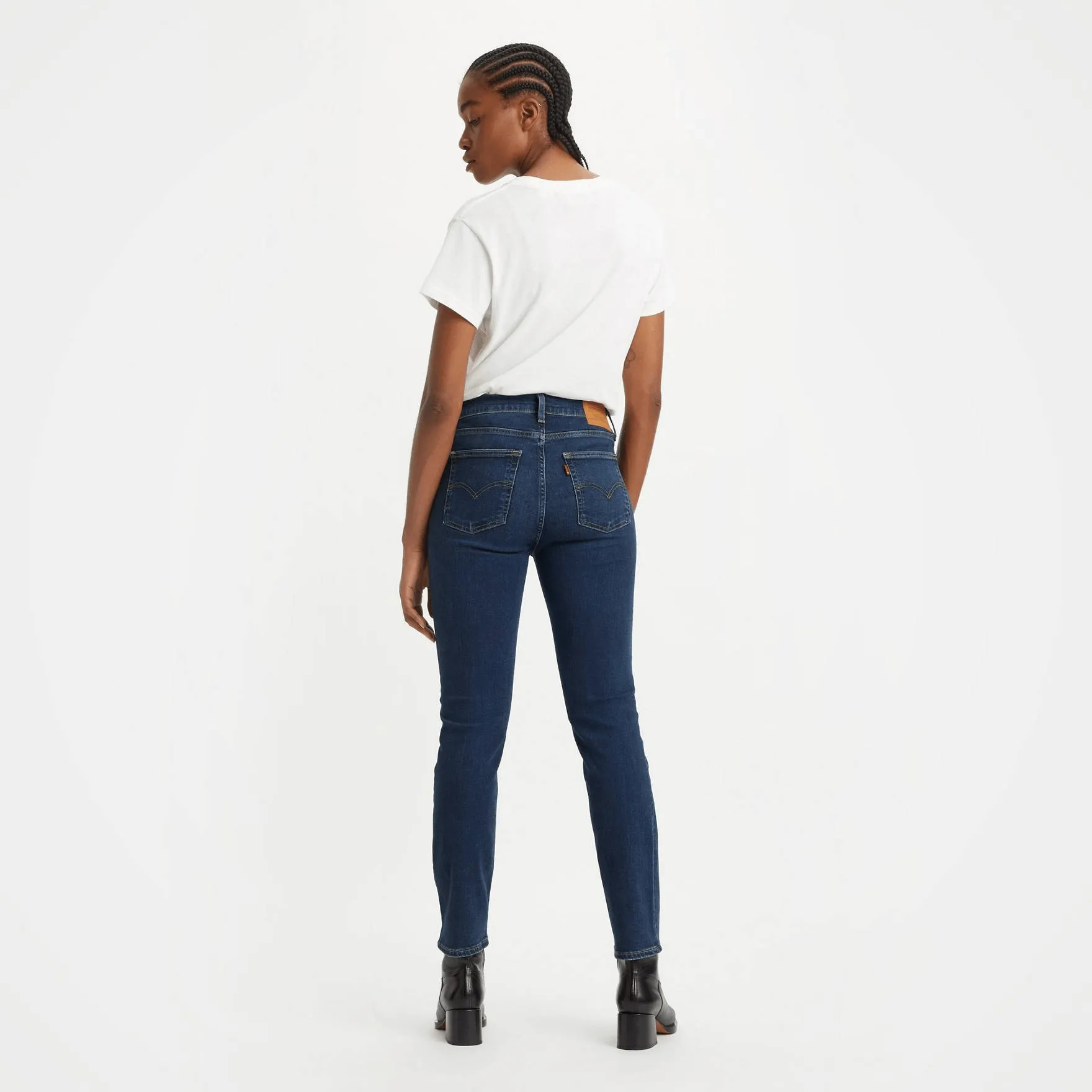 Levi's 724™ High Rise Straight Jeans 30 Length In Blue Swell