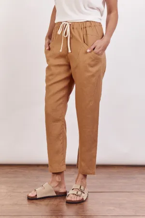 Little Lies - Luxe Pant Caramel