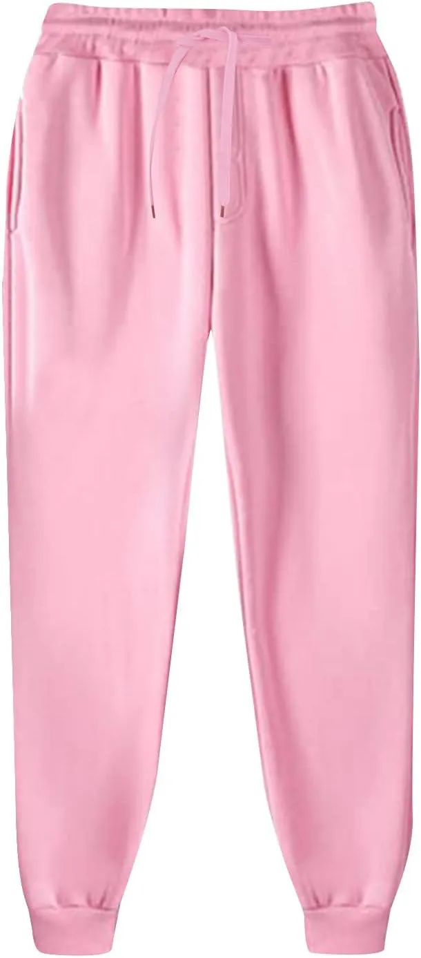 Mens Workout Cargo Sweatpants Men's Cargo Pants Relaxed Fit Work Pants Stretch Elastic Waist Multiple Pockets Fitness