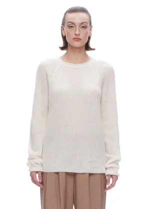 Mijeong Park Mohair Blend Crewneck Sweater