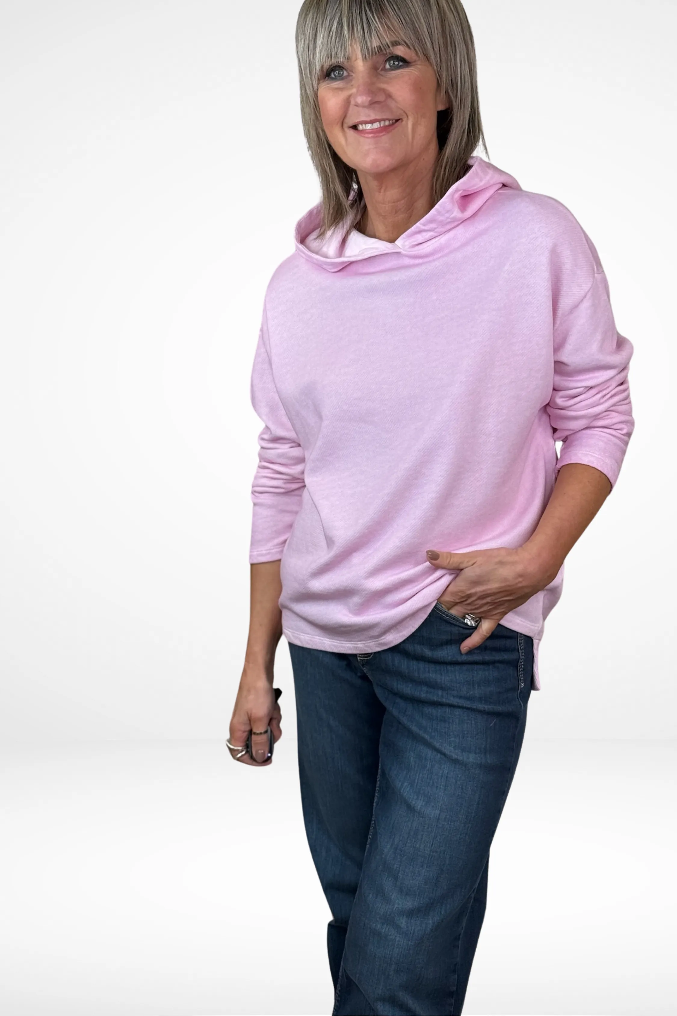 Milano Pink Vacation Mood Hoodie