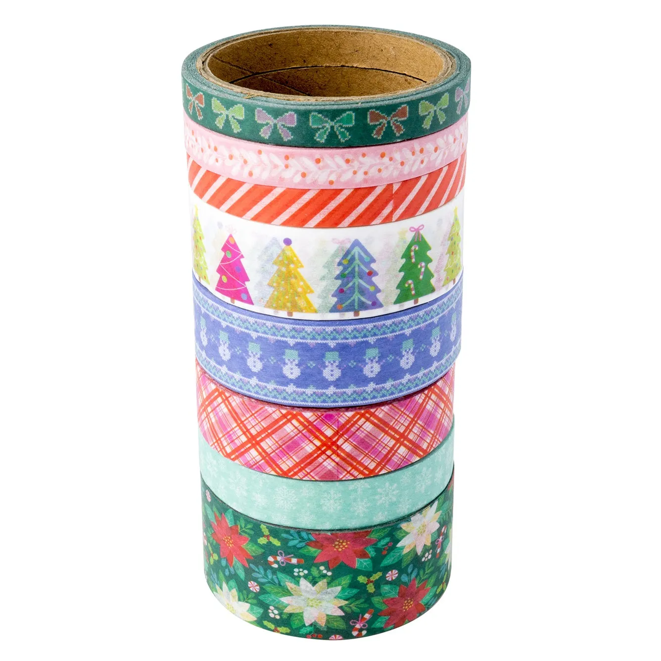 Paige Evans Sugarplum Wishes Washi Tape 8/Pkg