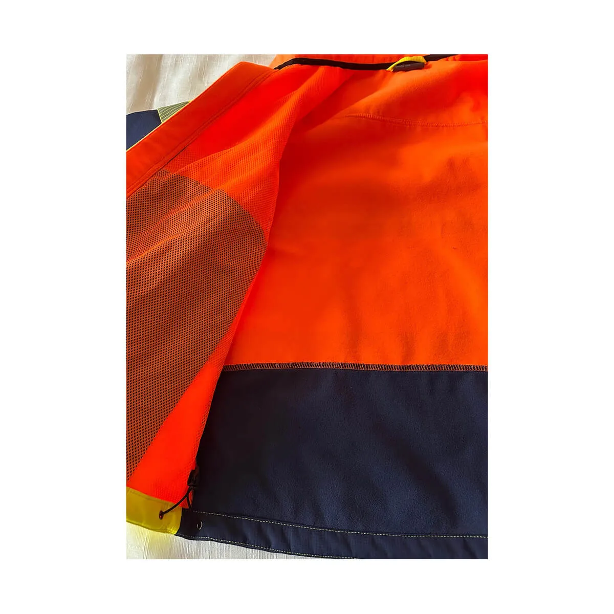 Pilgrim 4630 Mens Hi-Vis Full Zip Hooded Jacket