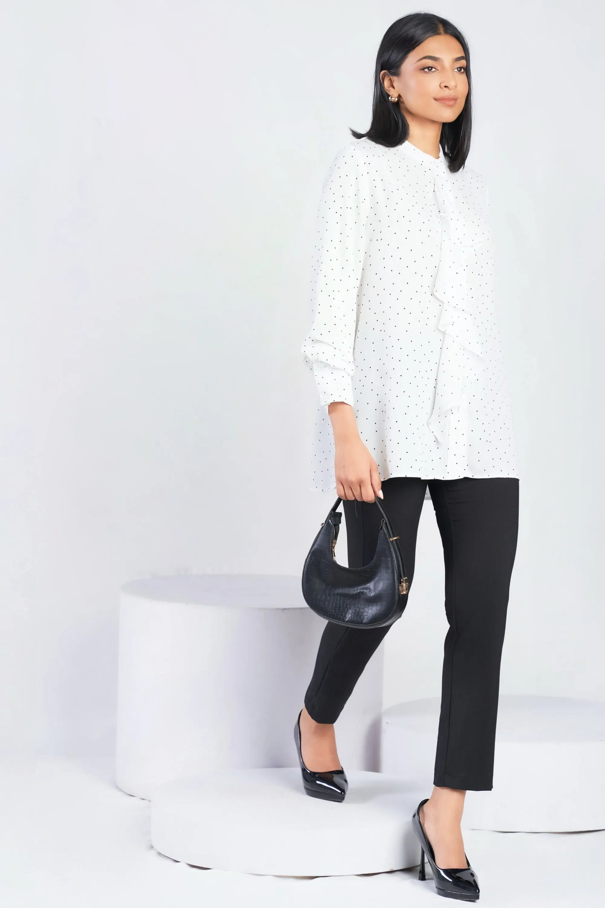 Polka Dot Long Shirt