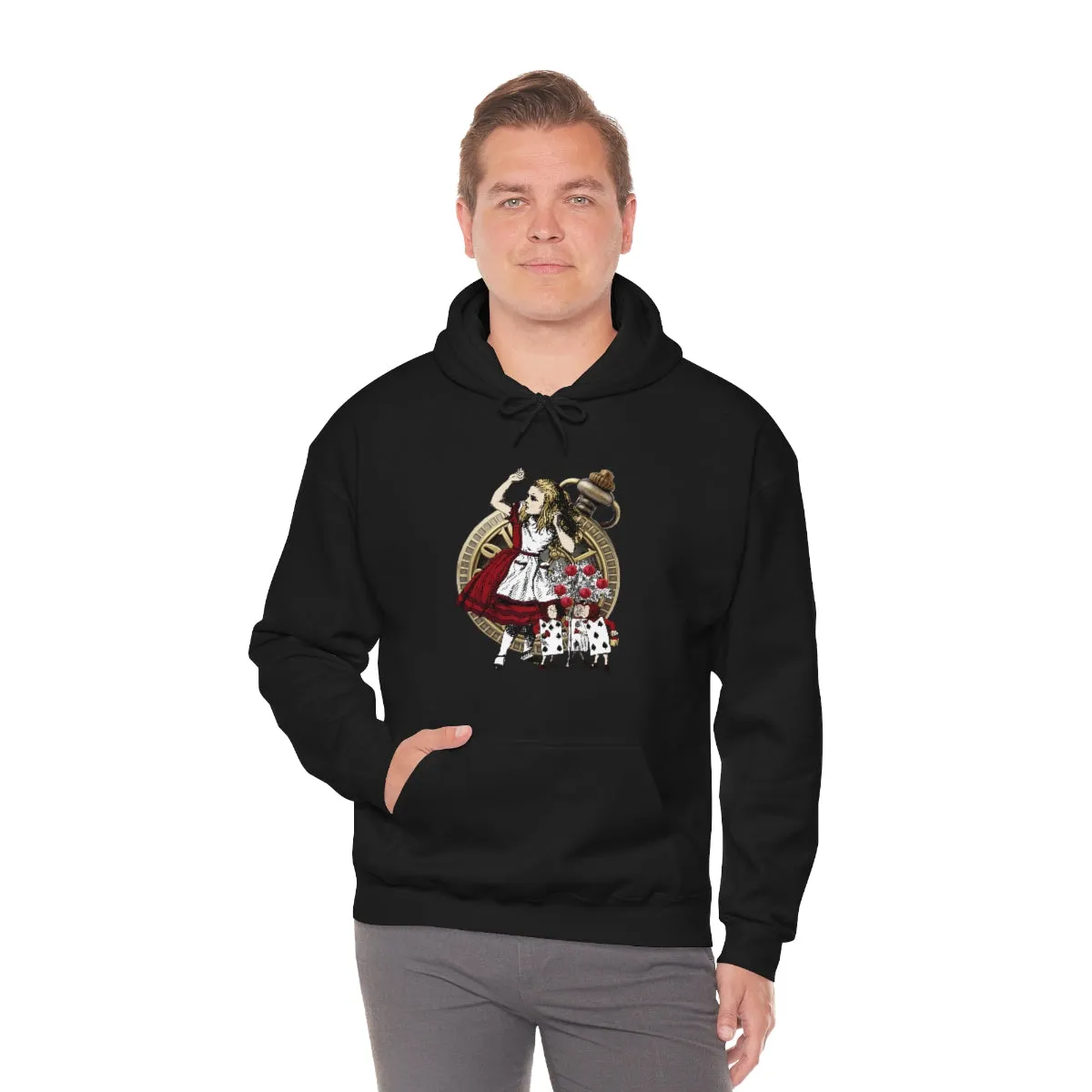 Pullover Hoodies-Alice in Wonderland Gifts 31 Red Series, Gift Idea