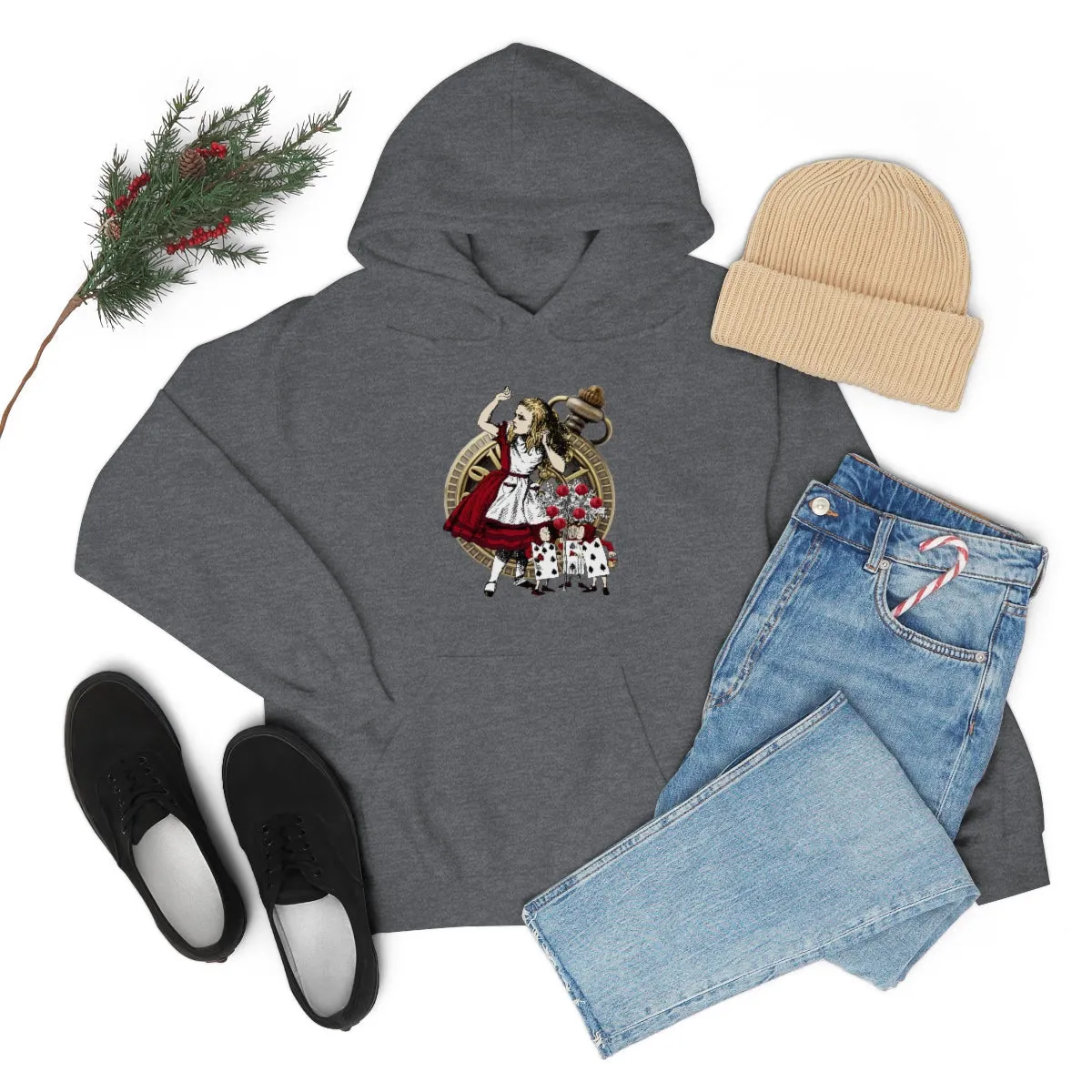 Pullover Hoodies-Alice in Wonderland Gifts 31 Red Series, Gift Idea