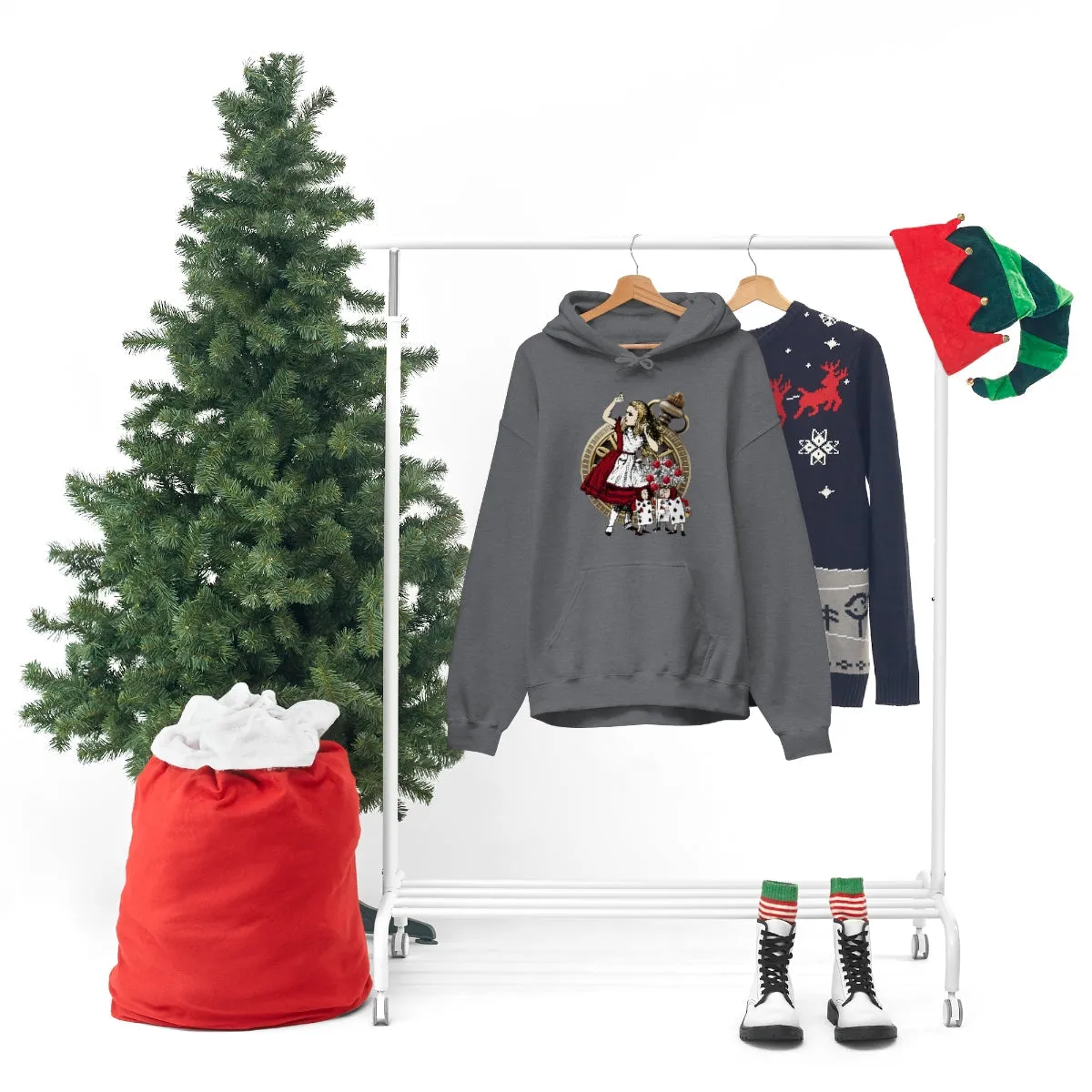 Pullover Hoodies-Alice in Wonderland Gifts 31 Red Series, Gift Idea
