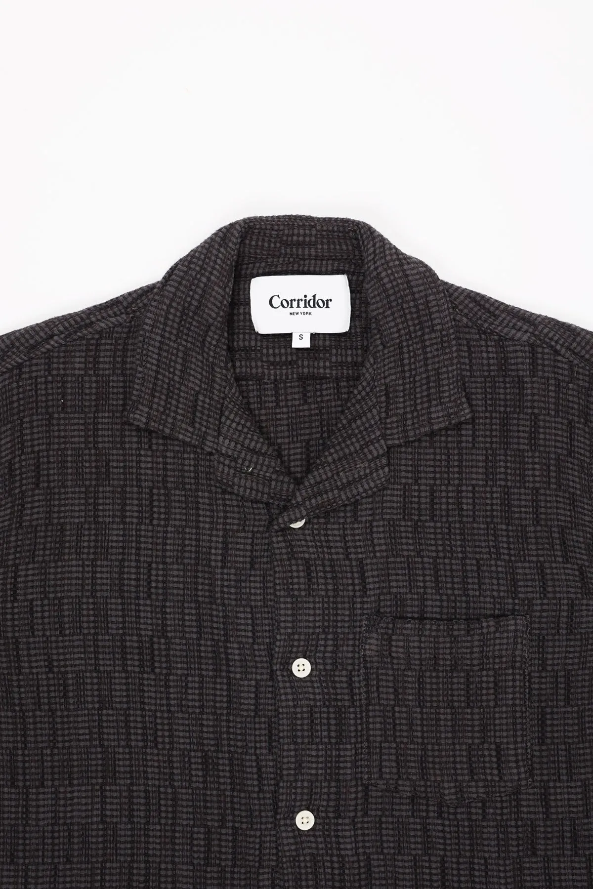 Rainbow Weave Camp Collar - Black
