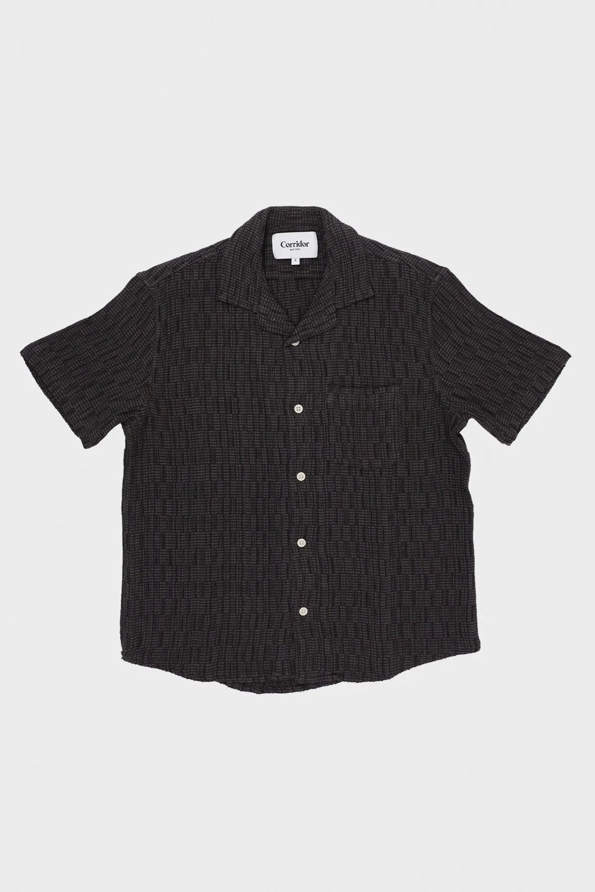 Rainbow Weave Camp Collar - Black