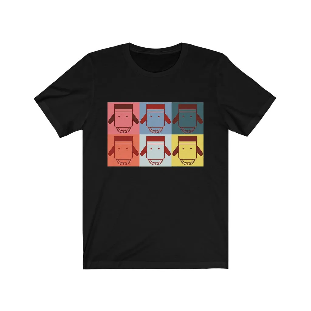 Retro Brooklyn Artistry Grid Short Sleeve Tee