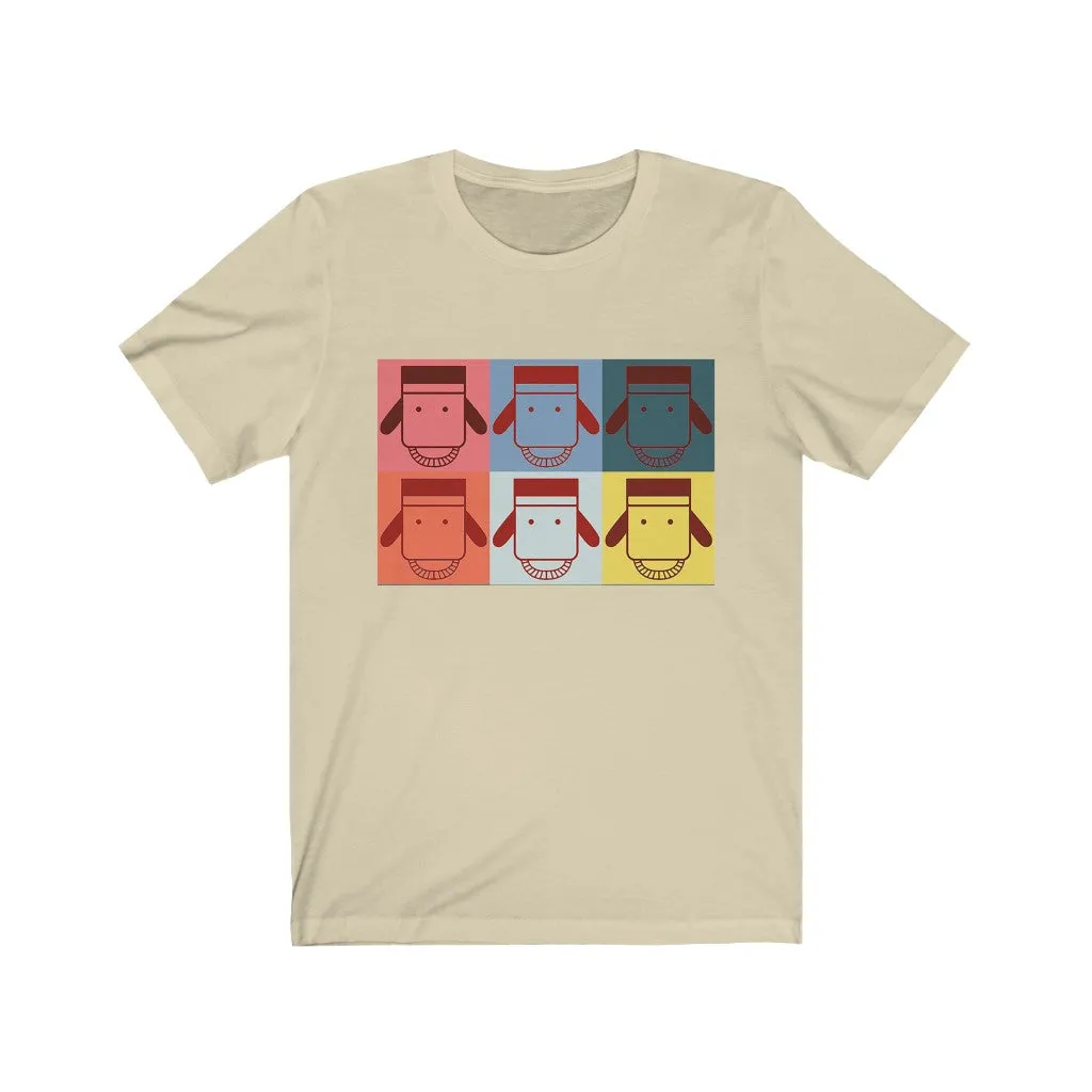 Retro Brooklyn Artistry Grid Short Sleeve Tee