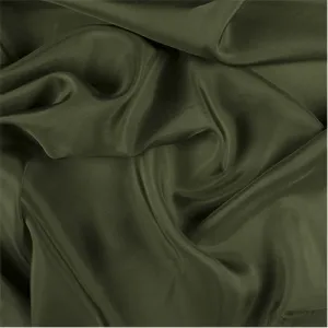 Runway Silks Grass Green Silk Crepe de Chine Fabric
