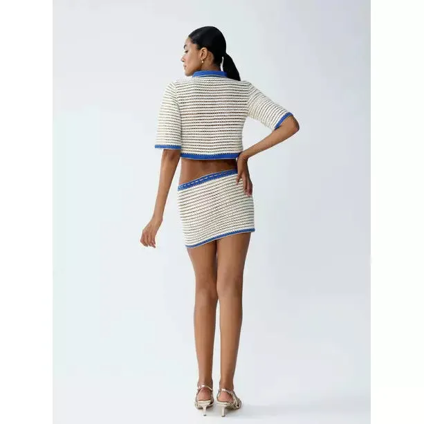 SABRINA KNIT MINI SKIRT