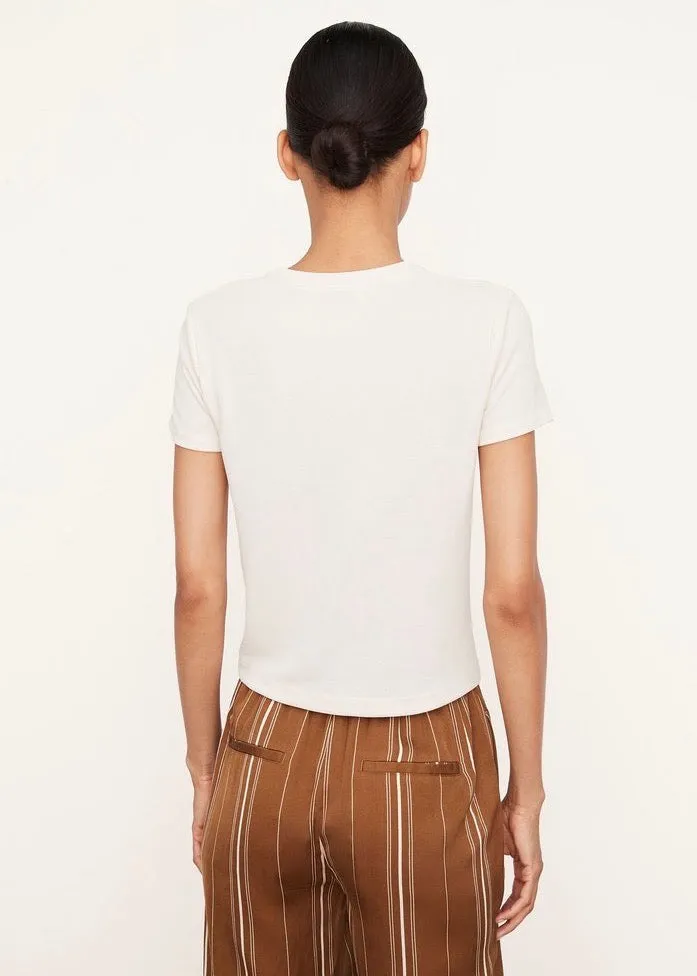 Short Sleeve Crew (Bone)