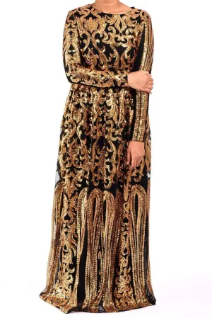The Golden Queen Gown