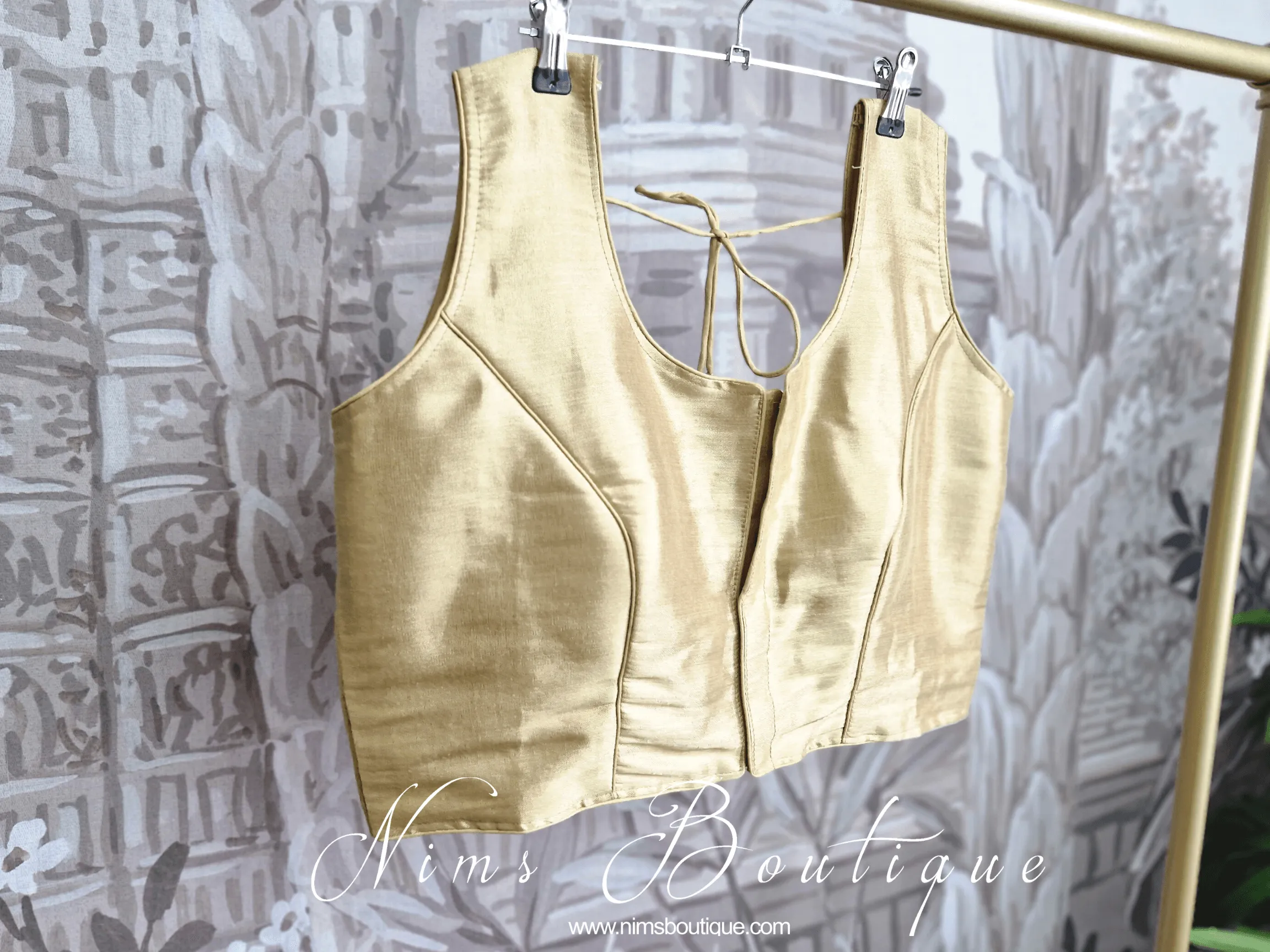The NB Dusky Gold Blouse 16-18