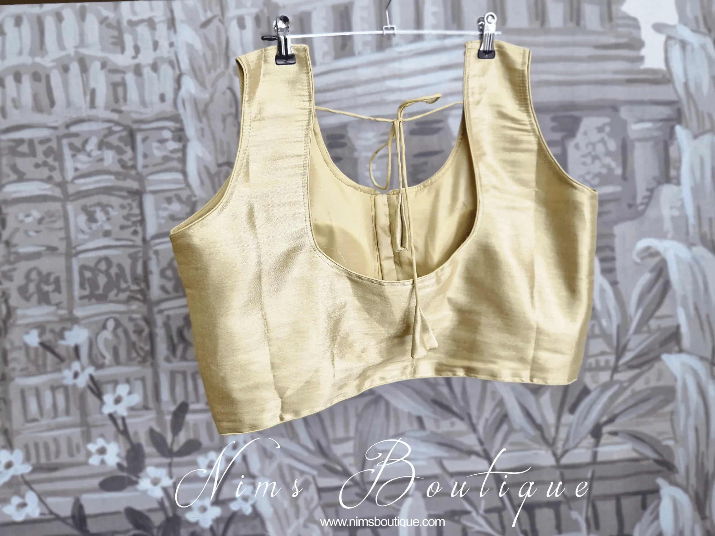 The NB Dusky Gold Blouse 16-18