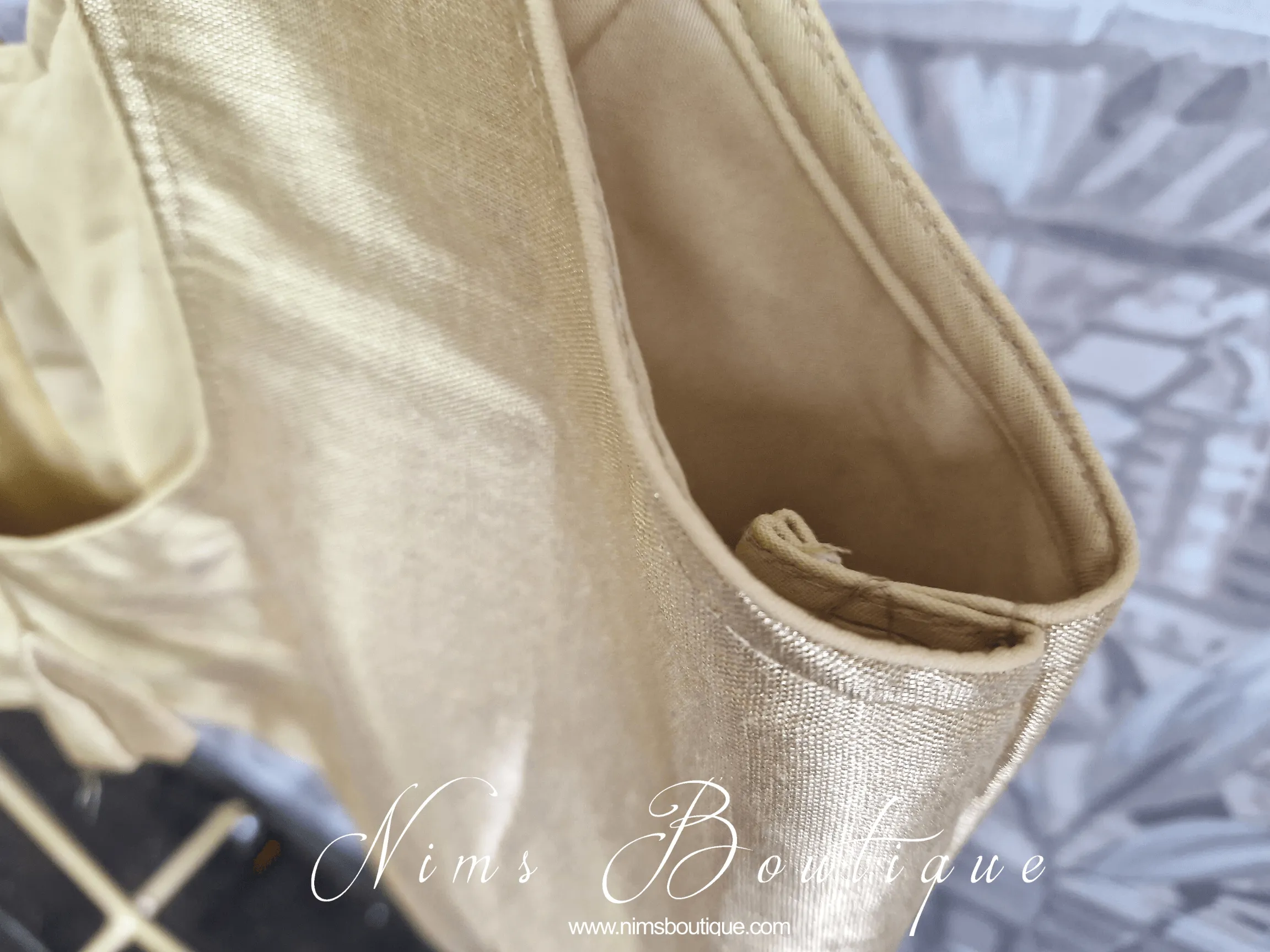 The NB Dusky Gold Blouse 16-18
