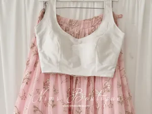 The NB White Silk Blouse (petite sizes 4-8)