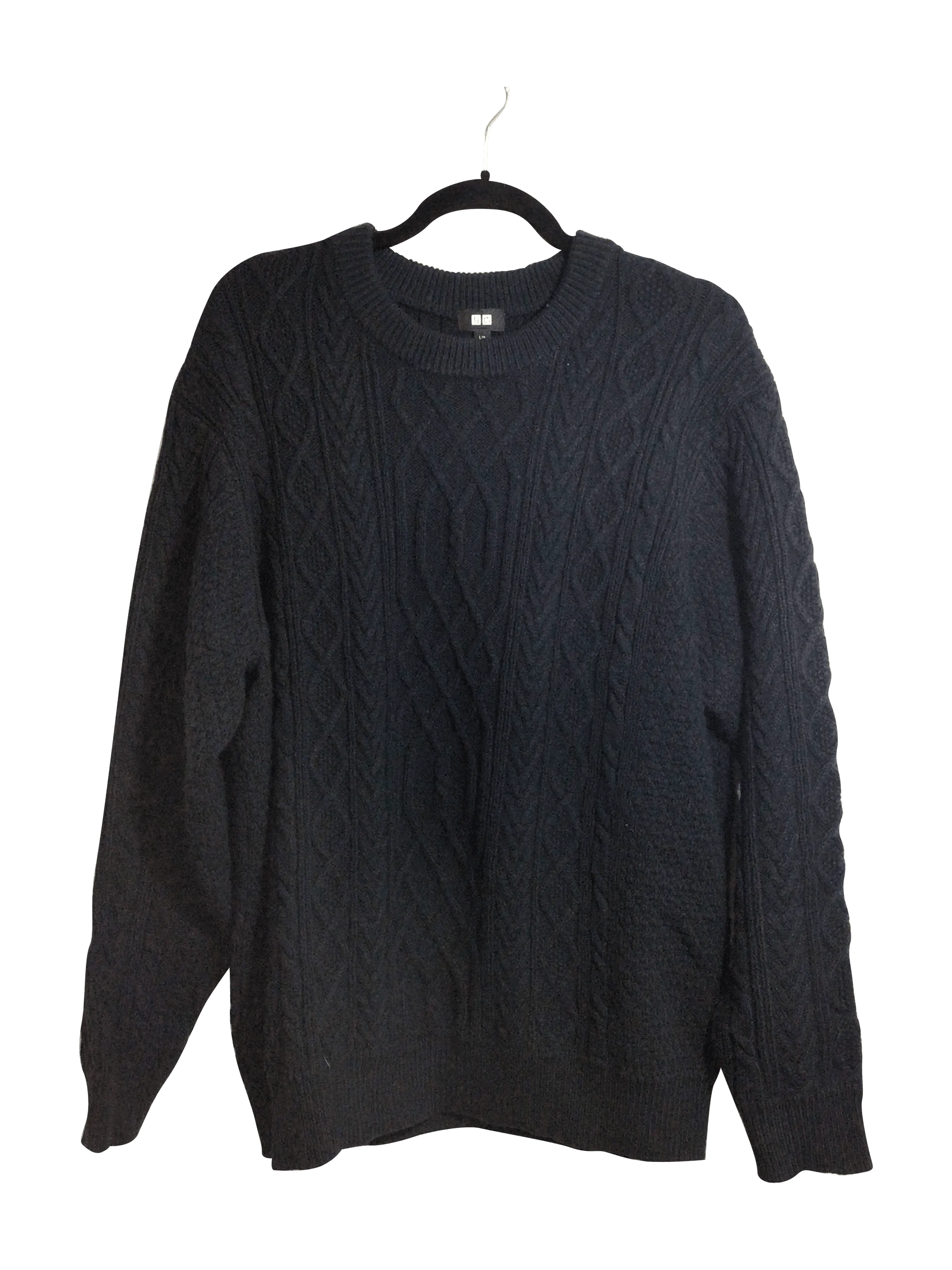 UNIQLO Men Sweaters Regular fit in Black - L