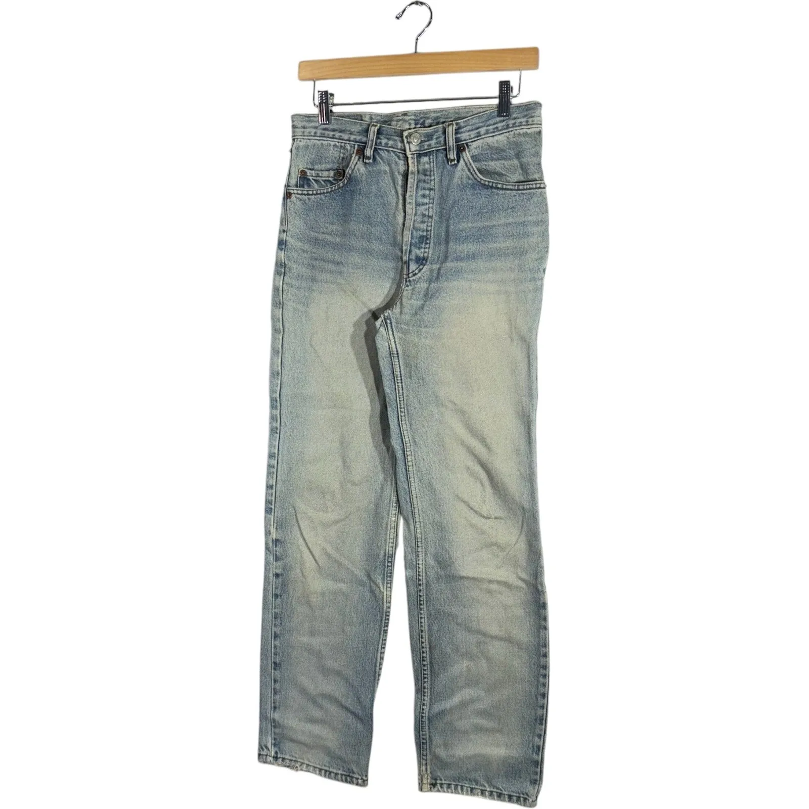 Vintage Levi's 501 Straight Leg Denim Jeans 29x30